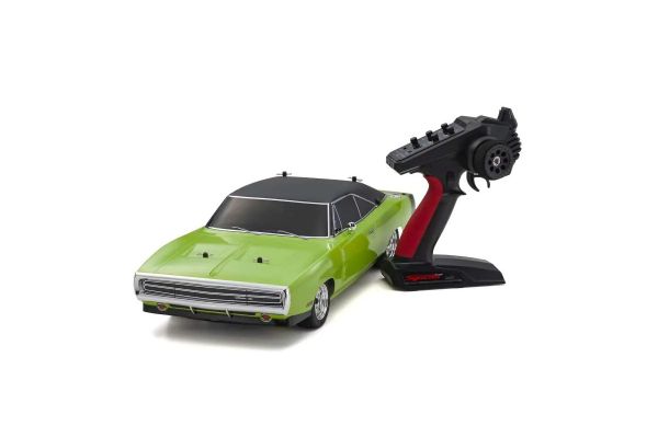 Kyosho 1:10 Scale Radio Controlled Electric Powered 4WD FAZER Mk2 FZ02L Series readyset 1970 Dodge Charger Sublime Green - Iron City RC Hobbies