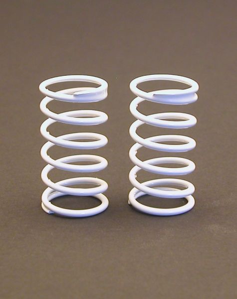 CustomWorks 14 POUND SPRING 1.25″ WHITE - Iron City RC Hobbies