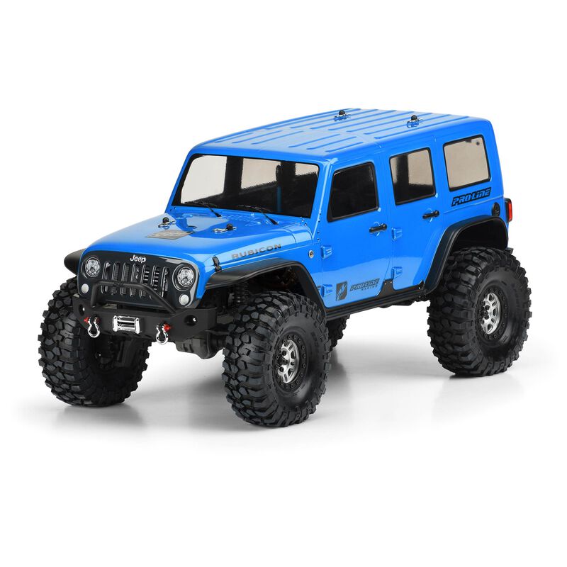 Pro-Line 1/10 Jeep Wrangler Unlimited Rubicon Clear Body 12.8" WB TRX-4 - Iron City RC Hobbies