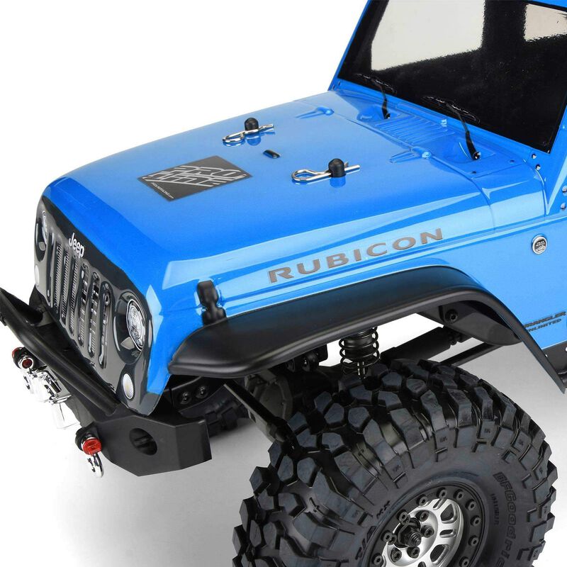 Pro-Line 1/10 Jeep Wrangler Unlimited Rubicon Clear Body 12.8" WB TRX-4 - Iron City RC Hobbies