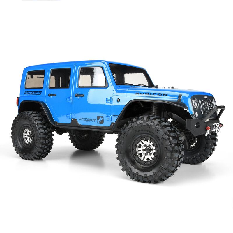 Pro-Line 1/10 Jeep Wrangler Unlimited Rubicon Clear Body 12.8" WB TRX-4 - Iron City RC Hobbies