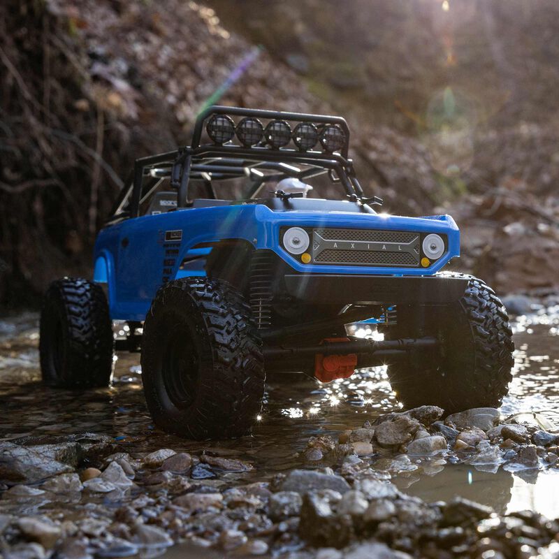 Axial 1/10 SCX10 II Deadbolt 4X4 Brushed RTR, Blue Item No. - Iron City RC Hobbies