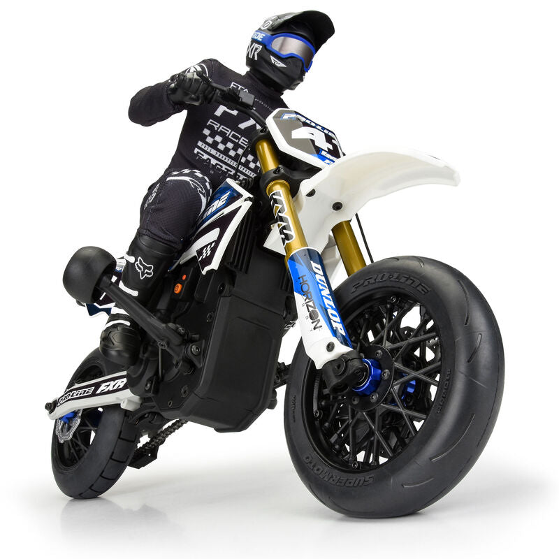 Pro-Line 1/4 Supermoto S3 Motorcycle Front Tire MTD Black (1): PROMOTO-MX - Iron City RC Hobbies