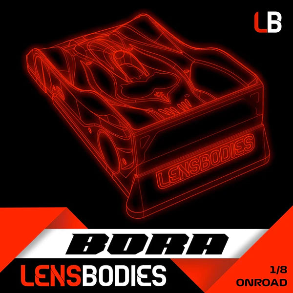 1/8 onroad body Bora