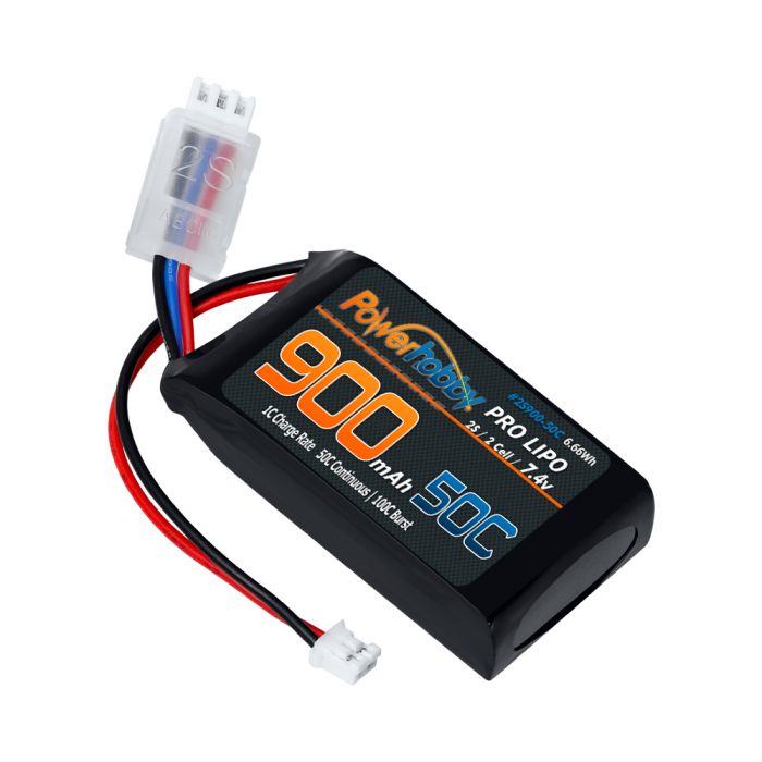 Powerhobby 900mAh 50C 7.4 2S - Iron City RC Hobbies