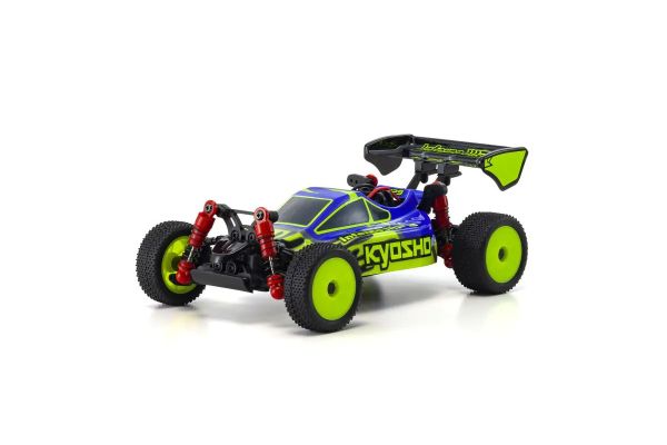 MINI-Z Buggy Ready set INFERNO MP9 TKI Blue / Yellow - Iron City RC Hobbies