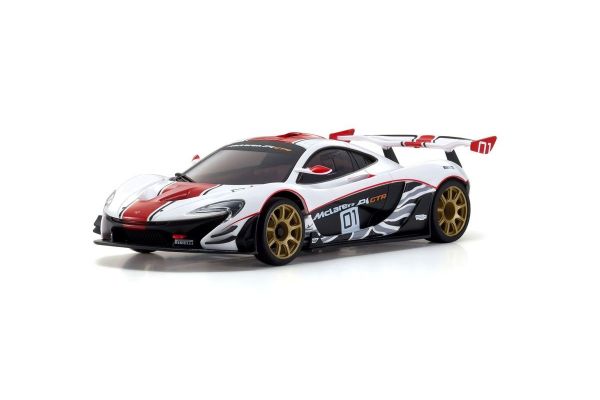 MINI-Z RWD Series Ready Set McLaren P1™ GTR White/Red 32324WR - Iron City RC Hobbies