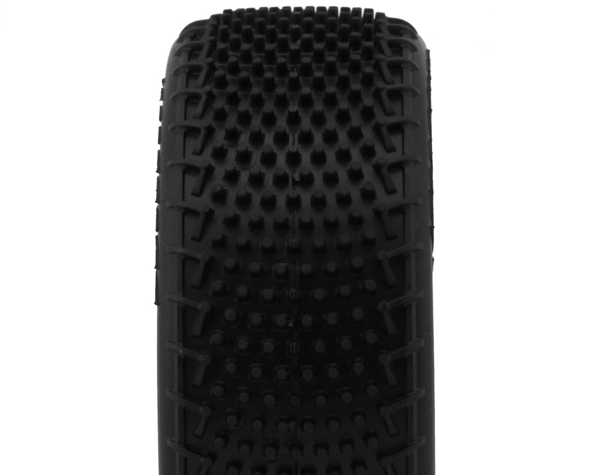 JConcepts Fuzz Bite Wide 2.2" 2WD Front Buggy Carpet Tires (2) (Pink) - Iron City RC Hobbies