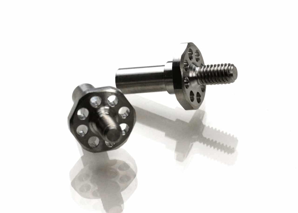 Exotek 2013 TLR Losi 22 Titanium Drag Racing Wide Front Axle Set (2) - Iron City RC Hobbies