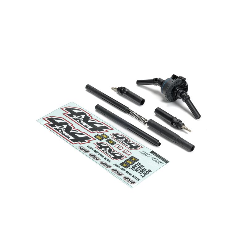 ARRMA 4X2 TO 4X4 TRANSMISSION CONVERSION UPGRADE SET: BOOST BOX - Iron City RC Hobbies