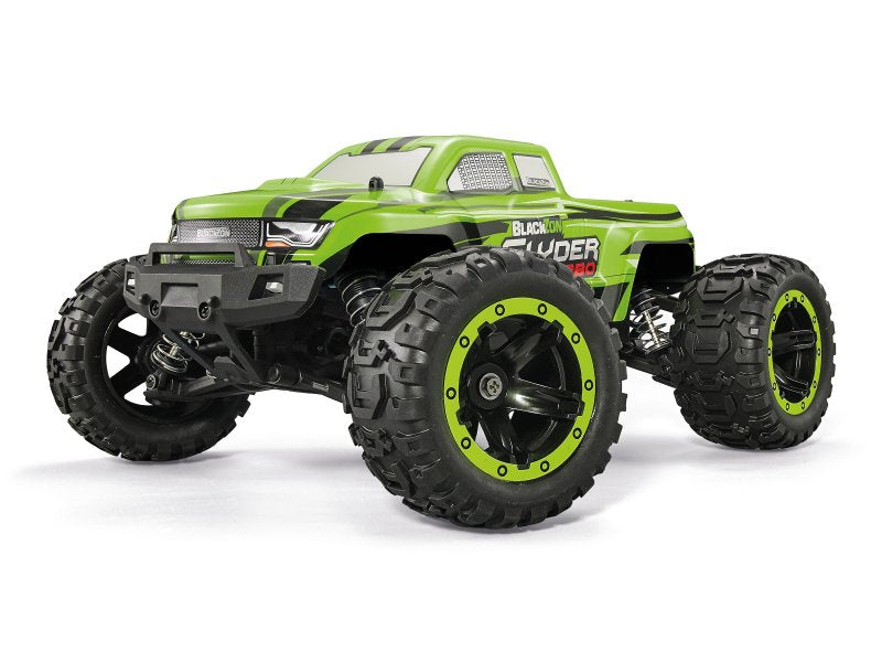 HPI Blackzon Slyder Monster Truck Turbo 1/16 4WD 2S Brushless - Green (540200) - Iron City RC Hobbies