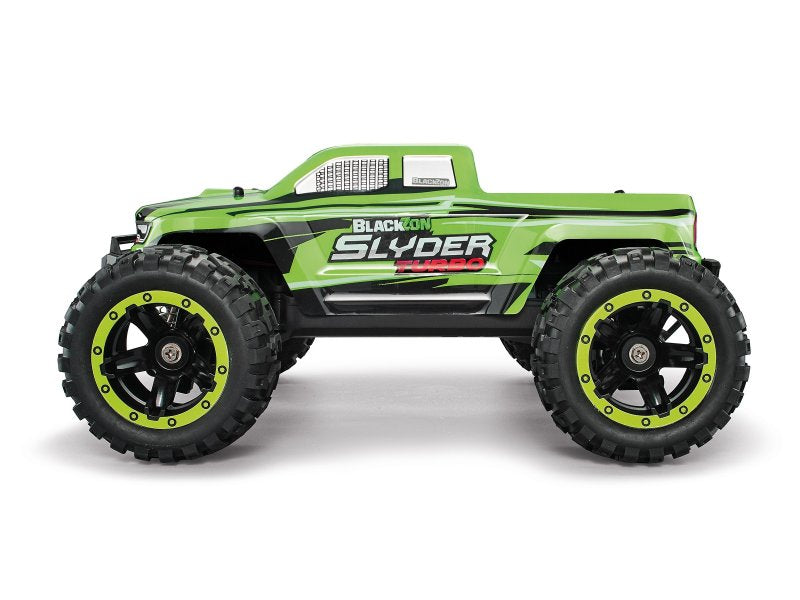 HPI Blackzon Slyder Monster Truck Turbo 1/16 4WD 2S Brushless - Green (540200) - Iron City RC Hobbies