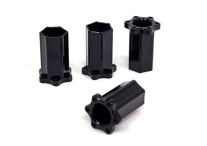 Dlux SCX24/TRX4M Wheel Hubs for 7mm hexes