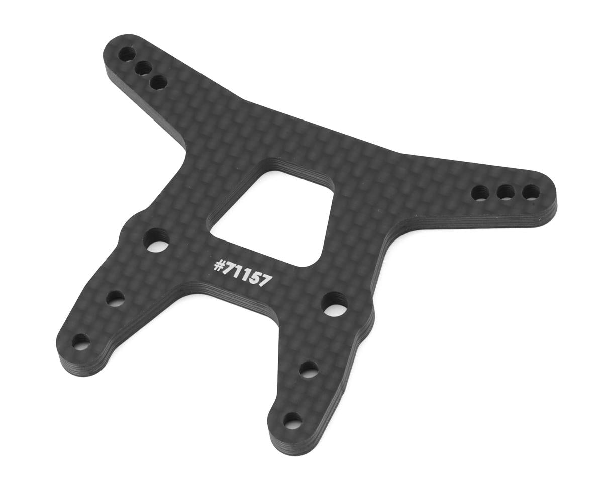 Team Associated RC10T6.4 Carbon Front Shock Tower (Gullwing Arm) - Iron City RC Hobbies