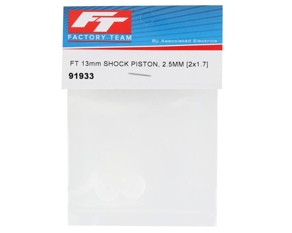 Team Associated Factory Team 13mm 2.5mm Shock Piston (2) (2x1.7mm) - Iron City RC Hobbies