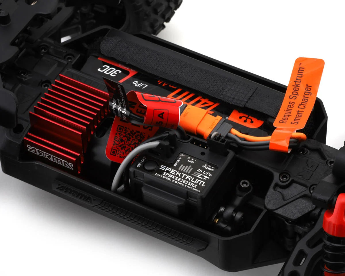 Arrma Granite Grom MEGA 4WD 380 Brushed 1/18 Monster Truck RTR w/SLT2 2.4GHz Radio, Battery & Charger