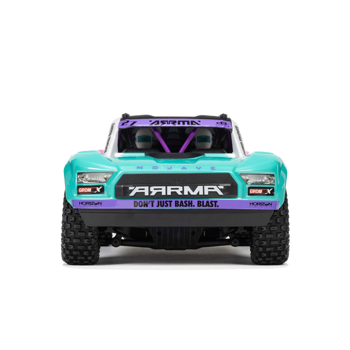 MOJAVE GROM 223S BLX Brushless 4X4 Small Scale Desert Truck RTR with DSC (Battery & Charger included), Teal - Iron City RC Hobbies