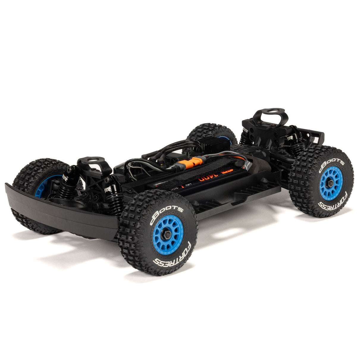 MOJAVE GROM 223S BLX Brushless 4X4 Small Scale Desert Truck RTR with DSC (Battery & Charger included), White - Iron City RC Hobbies