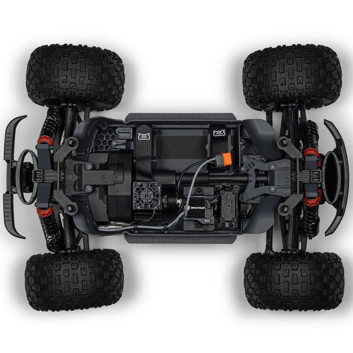 ARRMA 1/10 GRANITE MEGA 665 4X4 RTR Brushed Monster Truck, Green