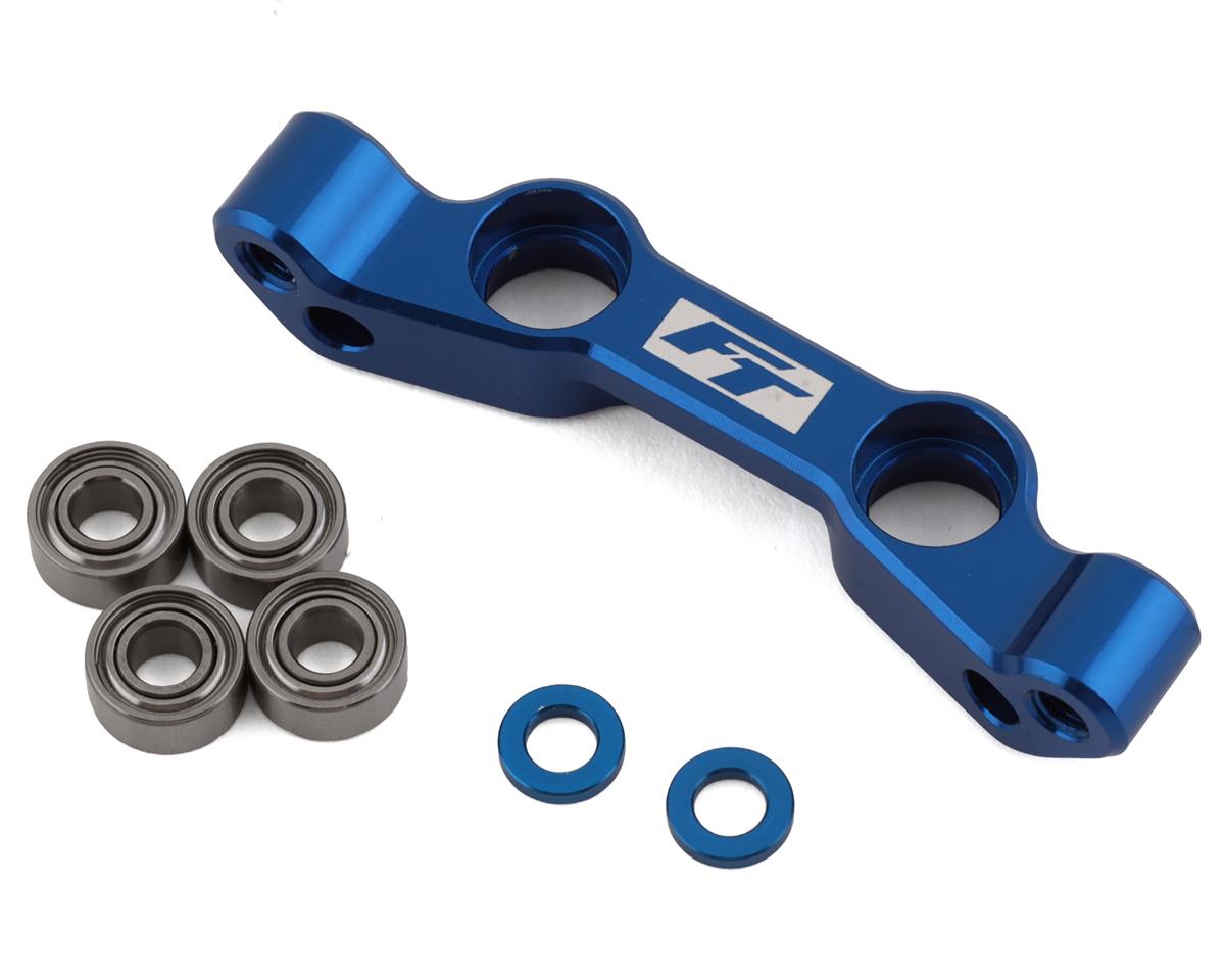 Team Associated RC10B6.4 Factory Team Steering Rack (Blue) - Iron City RC Hobbies