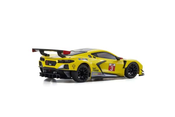 Kyosho ASC MR03W-MM CHEVROLET® CORVETTE® C8.R Yellow - Iron City RC Hobbies