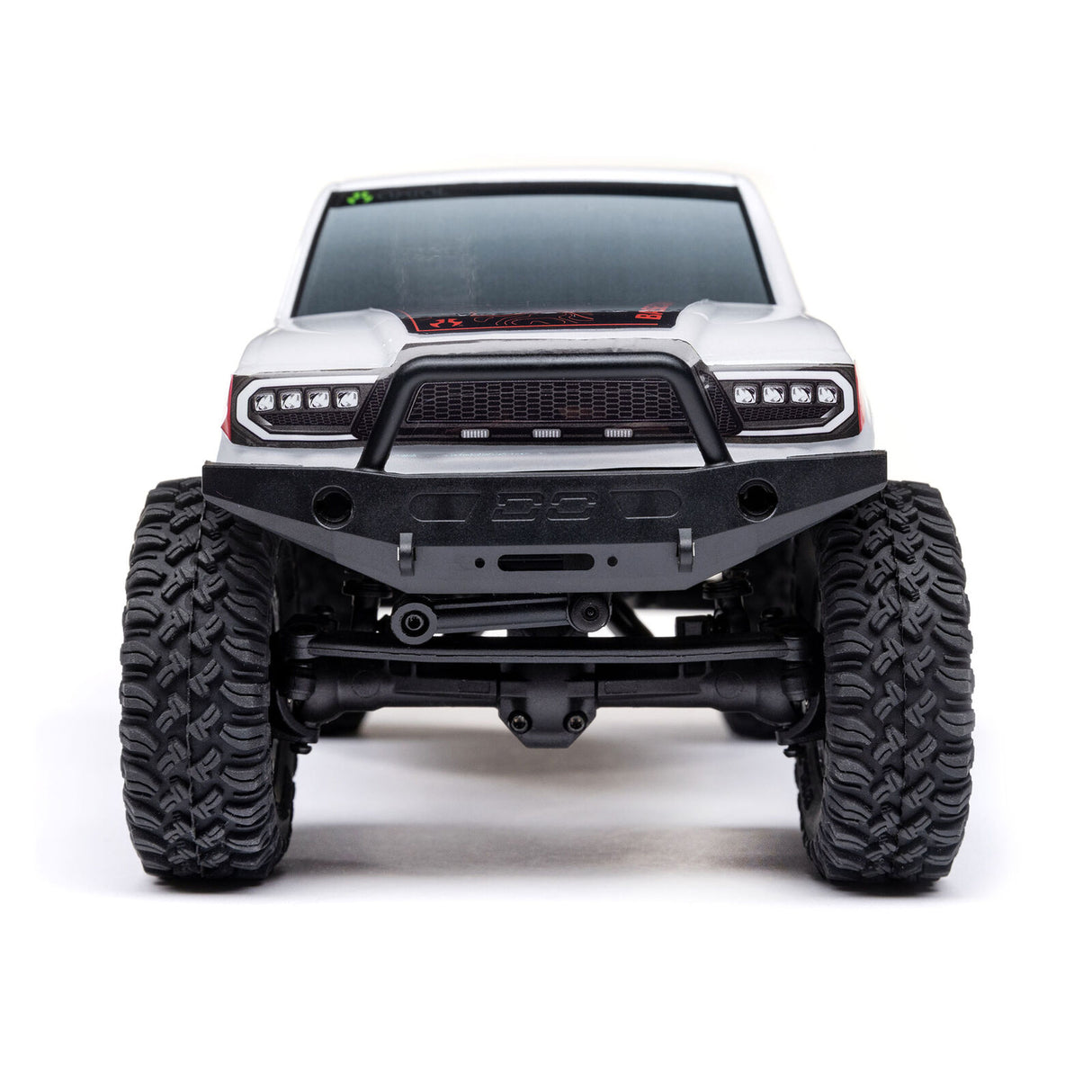 Axial 1/24 SCX24 Base Camp 4WD Rock Crawler Brushed RTR with Battery & Charger, White - Iron City RC Hobbies