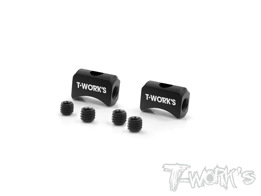 Tworks Alum. Exhaust Lock (2pcs) - Iron City RC Hobbies