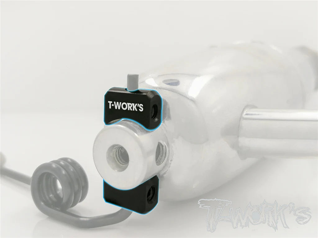 Tworks Alum. Exhaust Lock (2pcs) - Iron City RC Hobbies