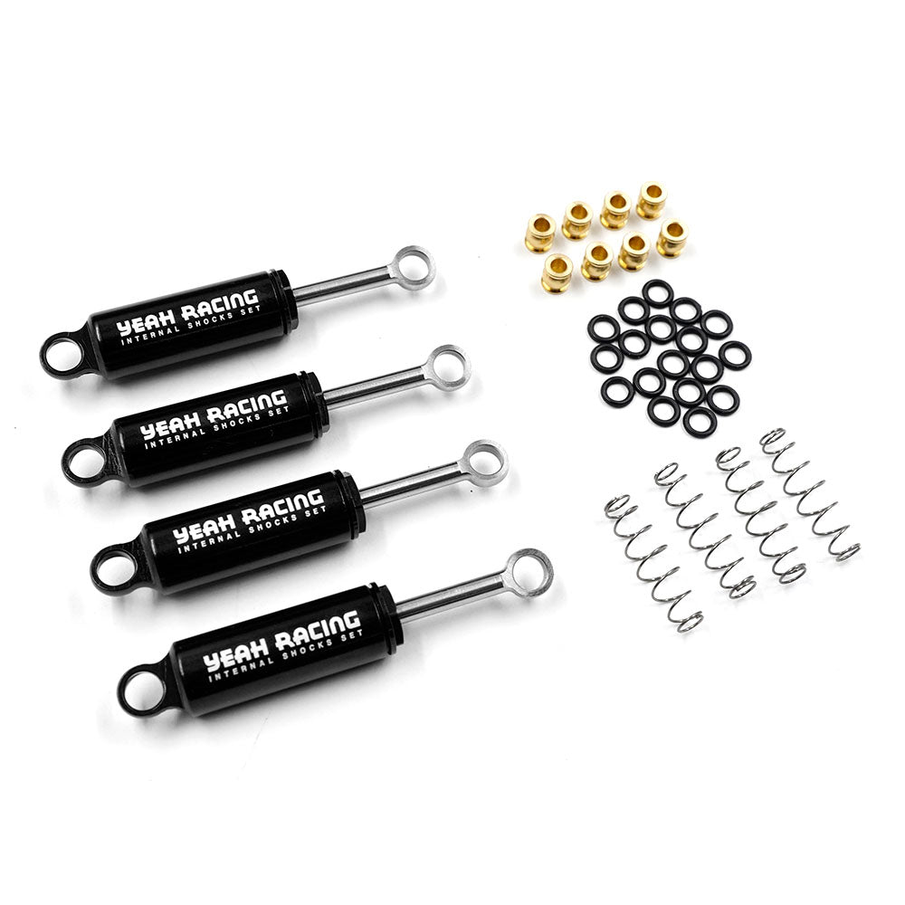 Yeah Racing Aluminum Internal Shocks Set fits TRX-4M - Iron City RC Hobbies