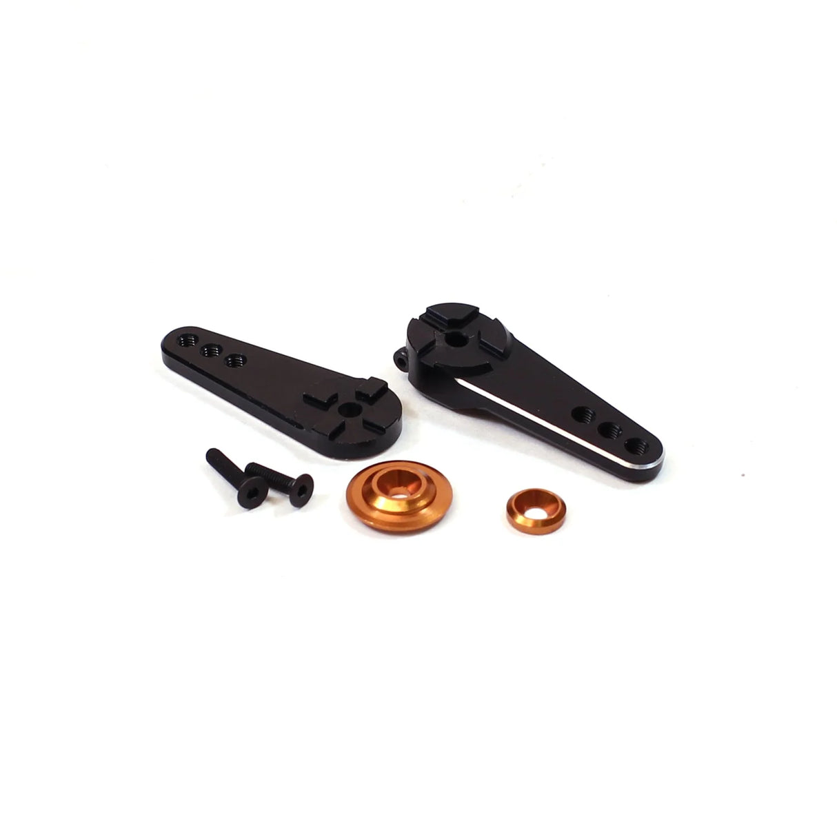 Racers Edge Aluminum Large 4-in-1 Clamping Servo Arm, 24 Tooth, for Hitec - Iron City RC Hobbies