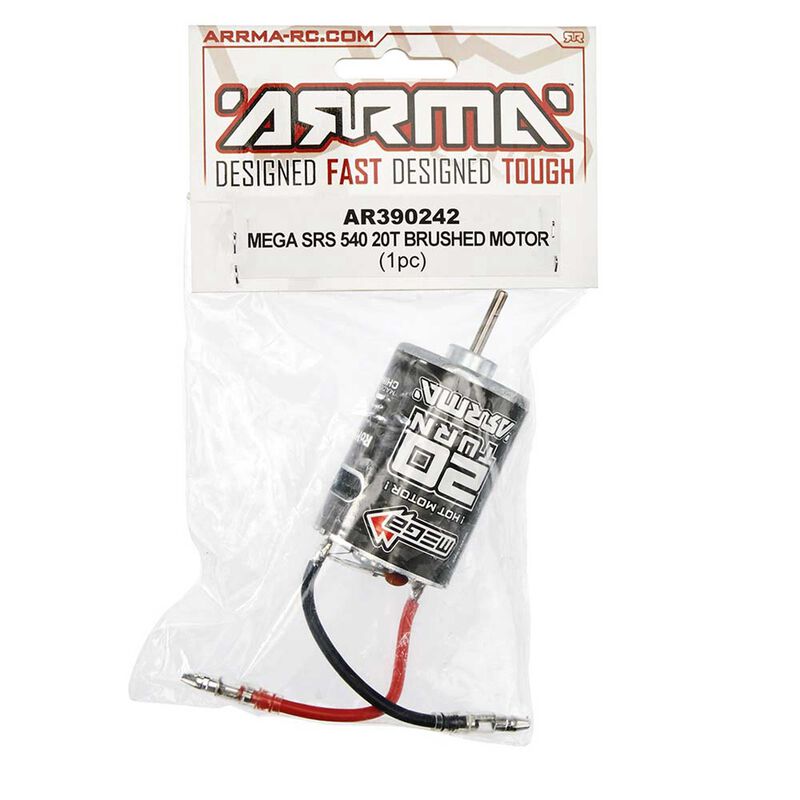 ARRMA Mega SRS 540 20T Brushed Motor - Iron City RC Hobbies