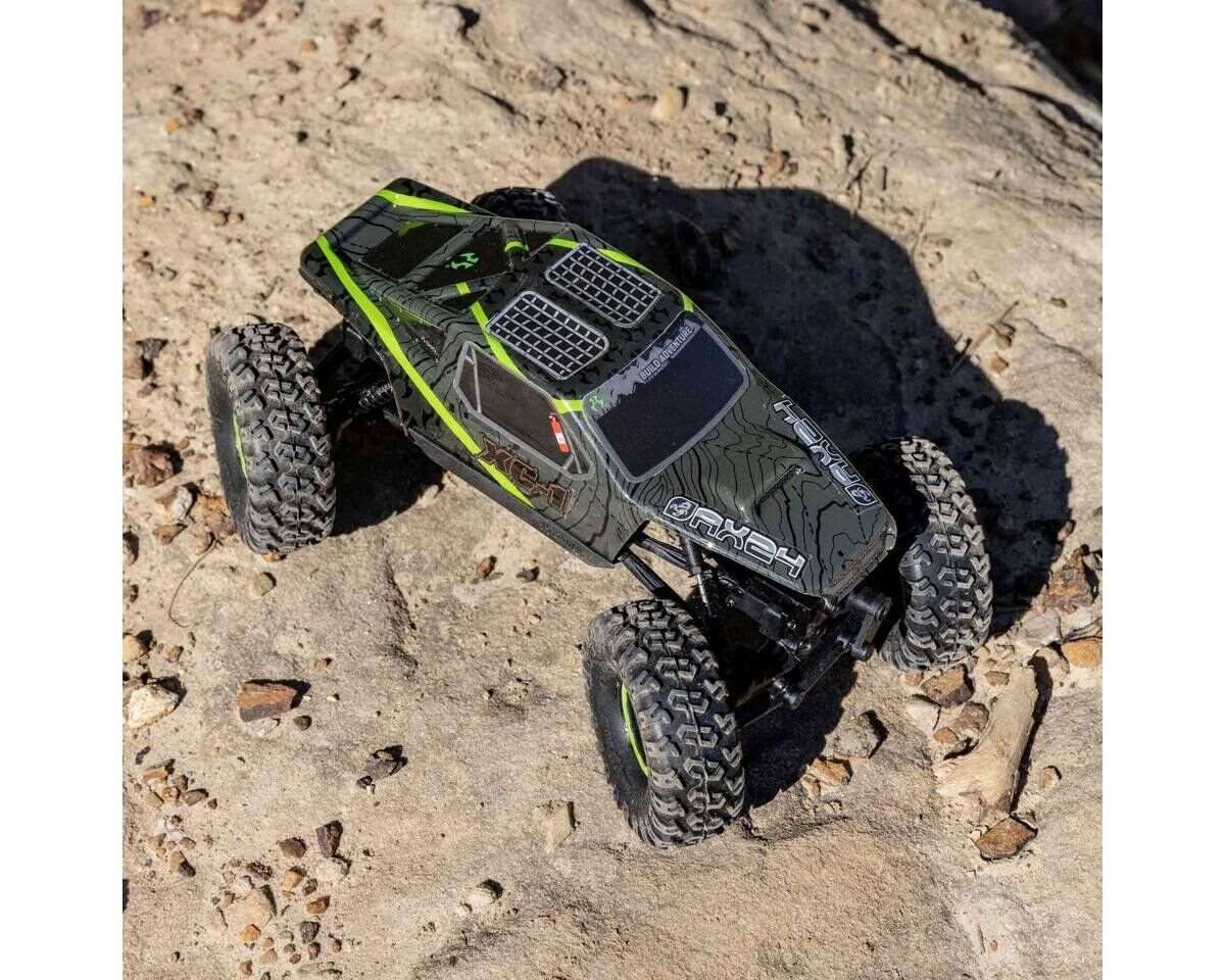 Axial AX24 XC-1 1/24 4WD RTR 4WS Mini Crawler (Green)