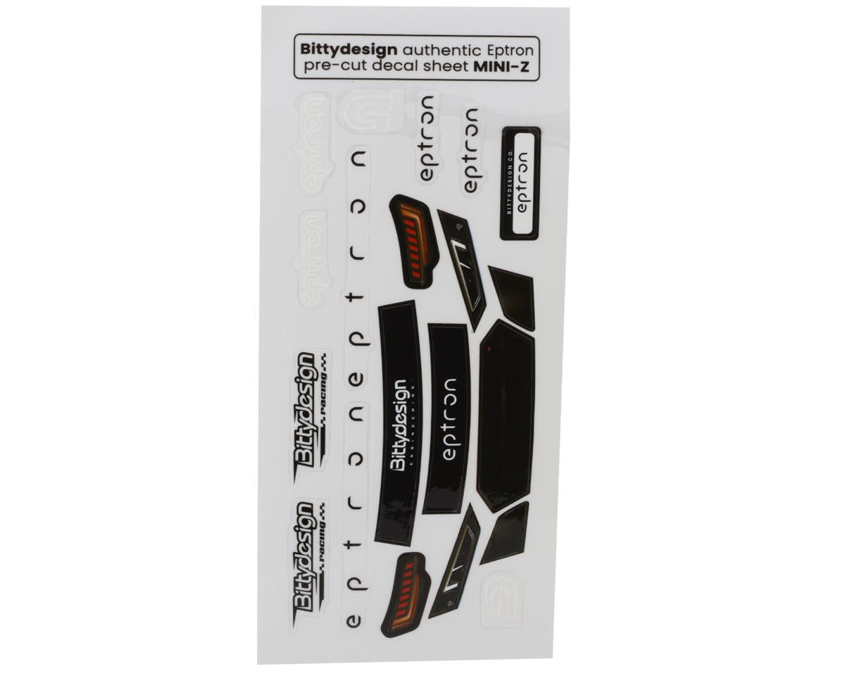 Bittydesign Eptron 1/28 Mini-Z Body (Clear) (98mm Wheelbase) - Iron City RC Hobbies