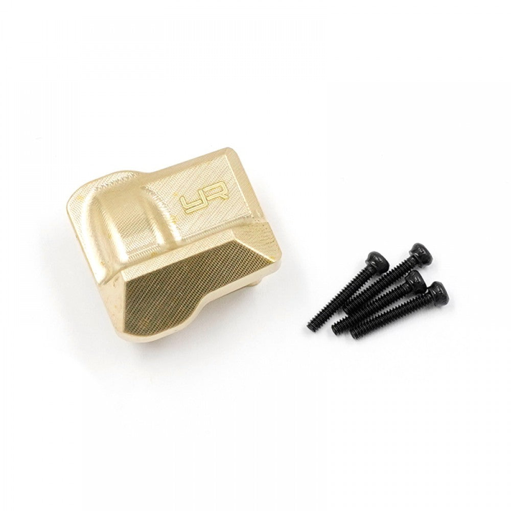 Yeah Racing BRASS FRONT / REAR DIFF COVER 13G FITS TRX-4M - Iron City RC Hobbies