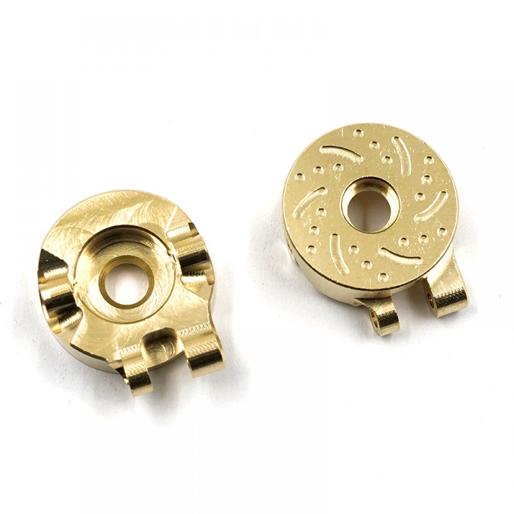 Yeah Racing BRASS STEERING KNUCKLES 20G EACH FITS TRX-4M - Iron City RC Hobbies