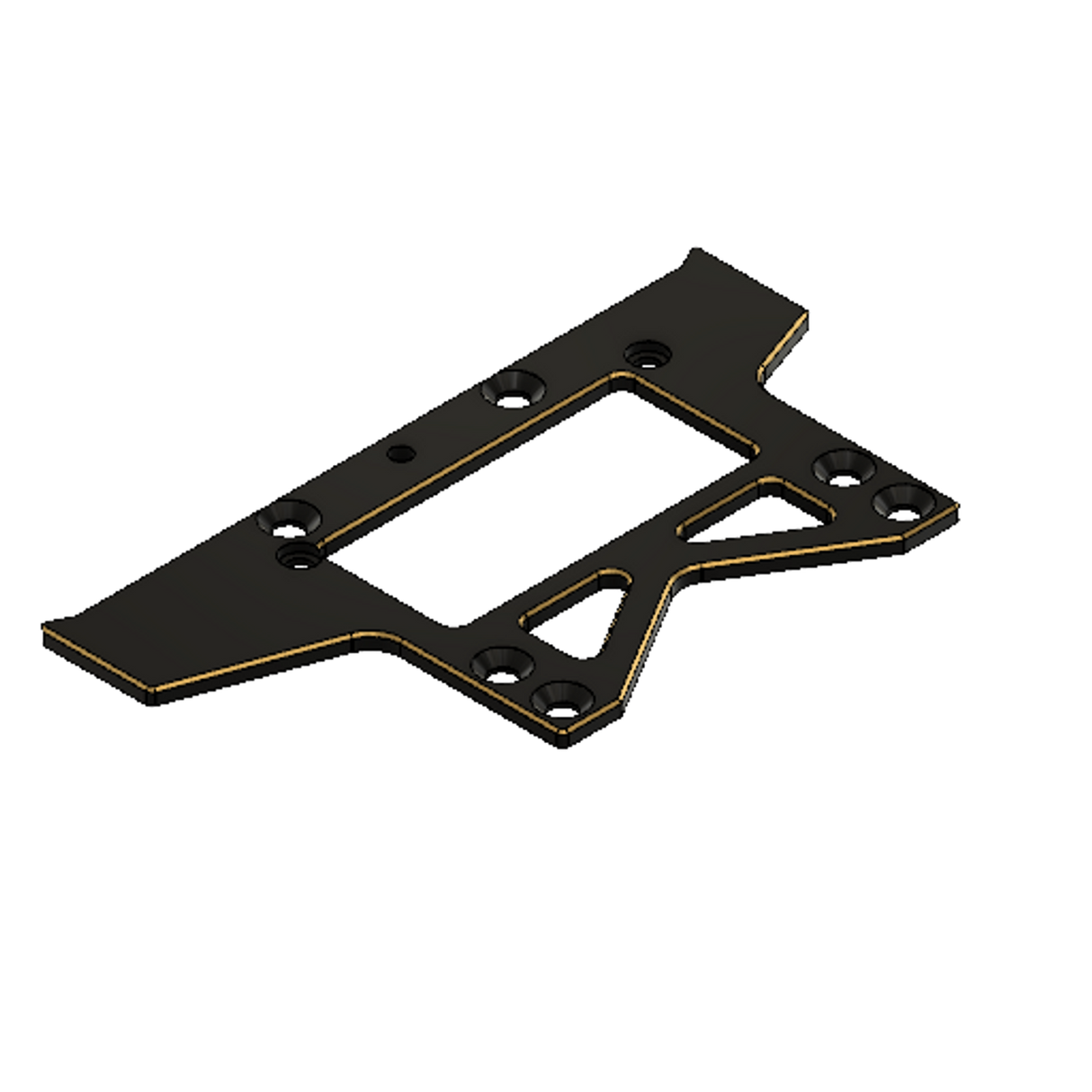 R.1 Brass pod plate - Iron City RC Hobbies