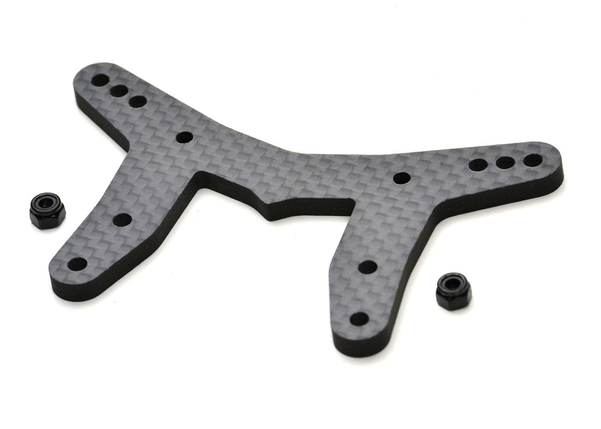 Exotek Carbon Front Tower, 4mm CF - Iron City RC Hobbies