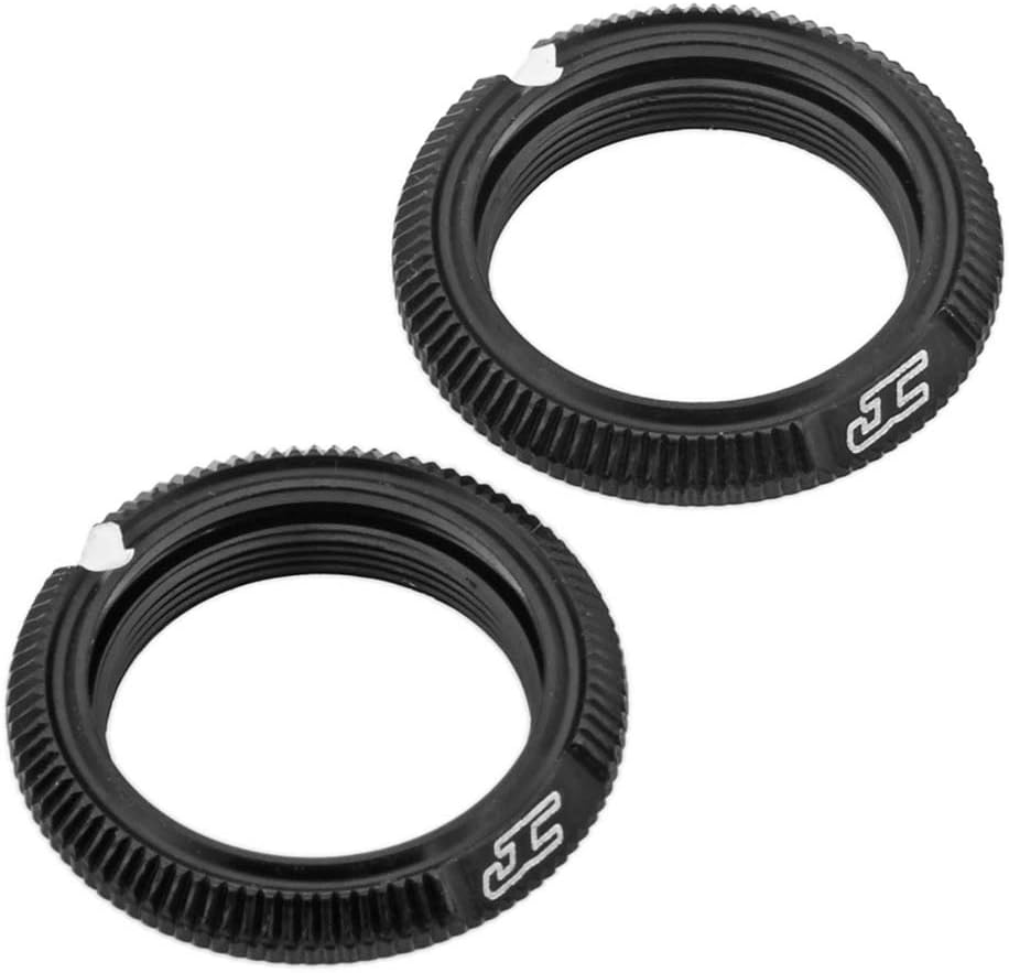 Jconcepts Fin 12mm Shock Collar Black 2 - Iron City RC Hobbies