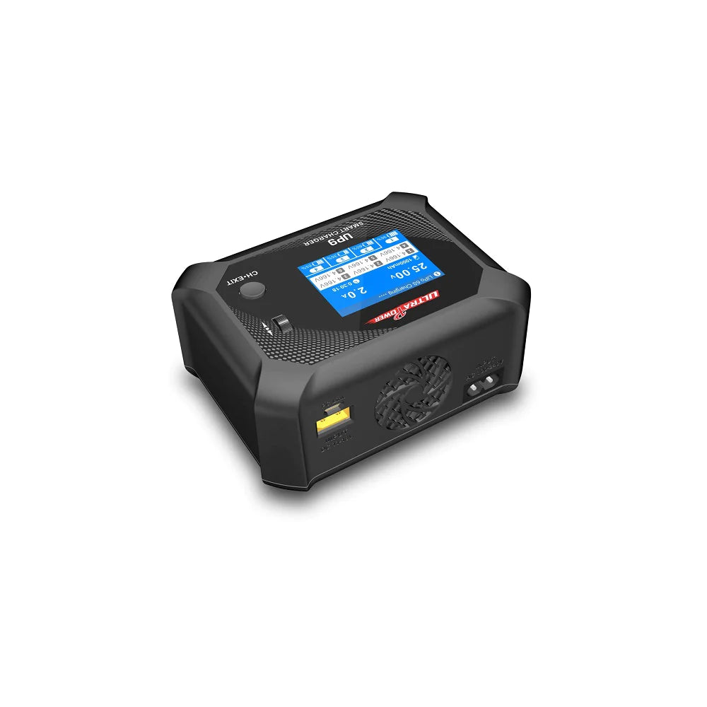 Ultra Power UP9 AC100W/DC200W 4 Channel AC/DC Smart Battery Charger - Iron City RC Hobbies