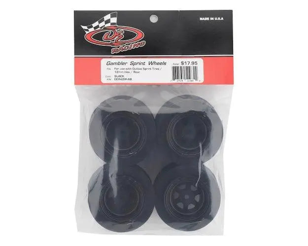DE Racing Gambler Sprint Wheels (12mm, 2pcs) - Iron City RC Hobbies