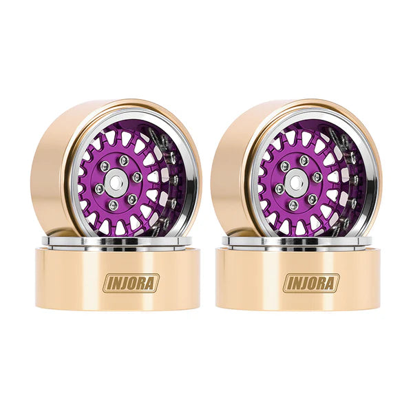 INJORA 1.3" ModuWheel -4.05mm Offset Wheels for Micro Crawlers