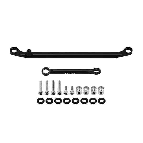 INJORA Black Coating Brass Steering Links for 1/32 Redcat Ascent-32