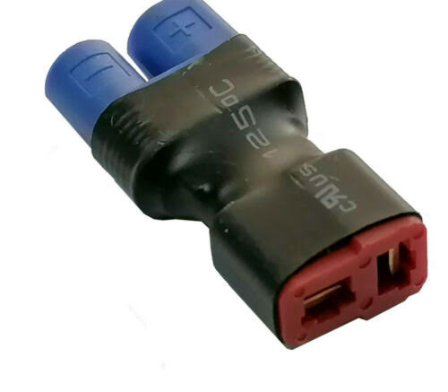 Lectron Pro Deans-type Female to EC3 Male Compact Adapter - Iron City RC Hobbies