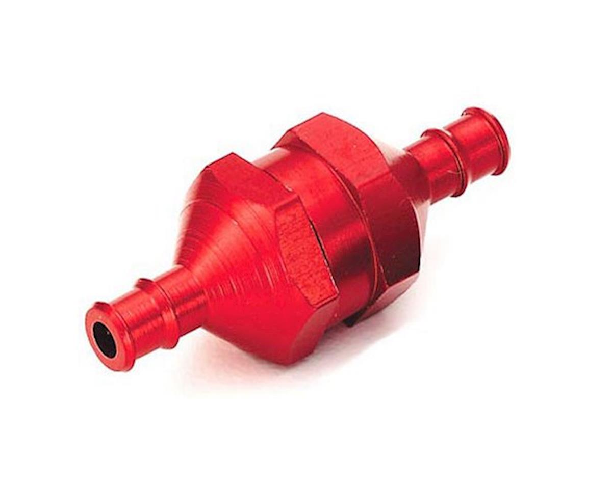 Du-Bro In-Line Fuel Filter, Red - Iron City RC Hobbies