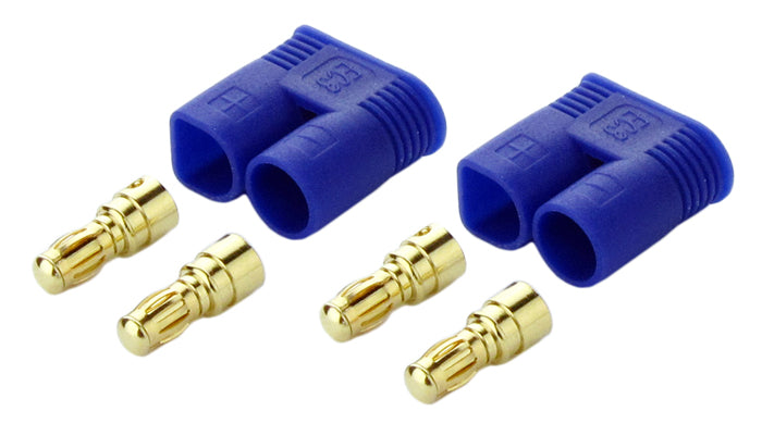 Lectron Pro EC3 Connectors Male (2) - Iron City RC Hobbies