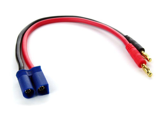 Lectron Pro EC5 Charging Adapter with Banana 4mm Plugs - Iron City RC Hobbies
