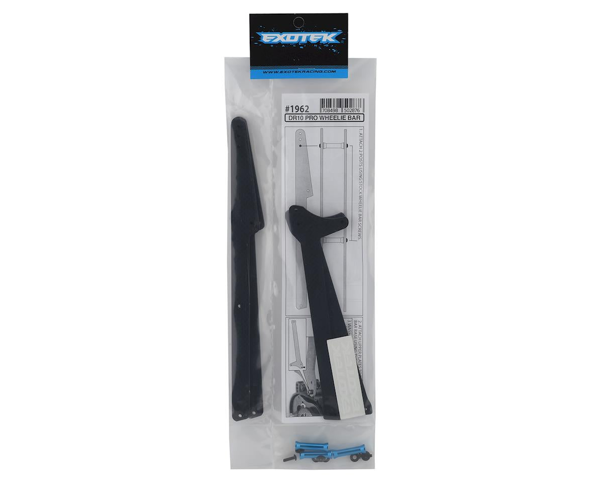 Exotek DR10 Adjustable Wheelie Bar Set - Iron City RC Hobbies