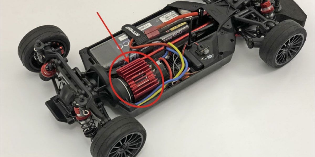 Motor Heat Sink (FAZER MK2) - Iron City RC Hobbies