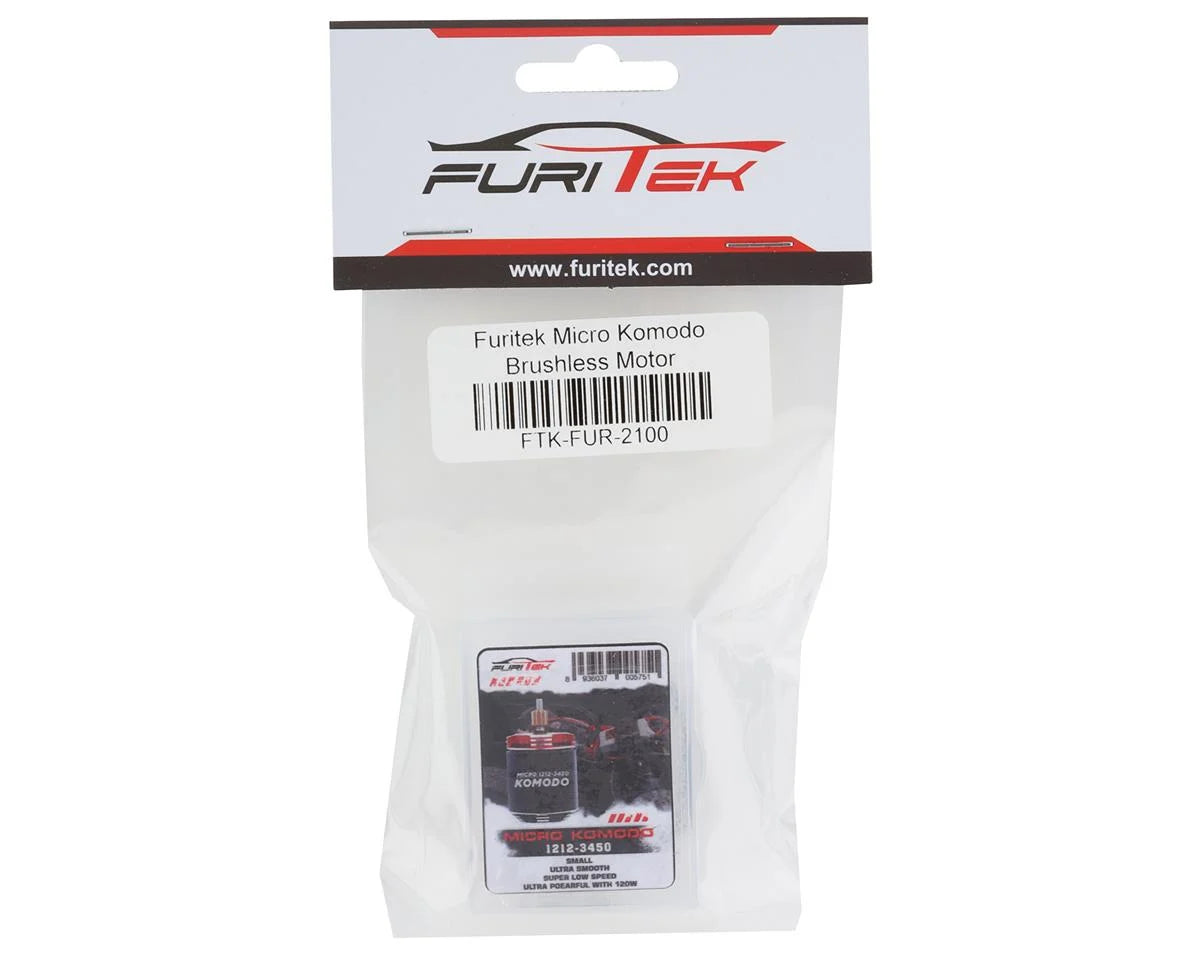 Furitek Micro Komodo Brushless Motor (3450kV) - Iron City RC Hobbies