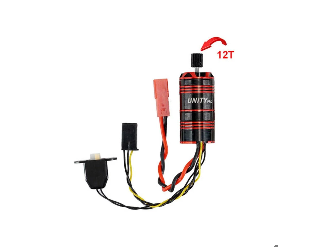 Furitek Ascent-18 UNITY PRO 2-in-1 Micro FOC Brushless System (3500kV) - Iron City RC Hobbies
